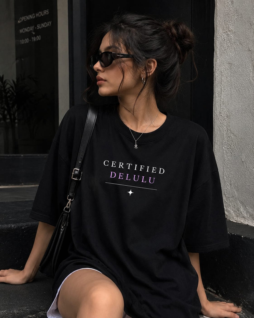 "Certified Delulu" Unisex Oversized Standard T-Shirt