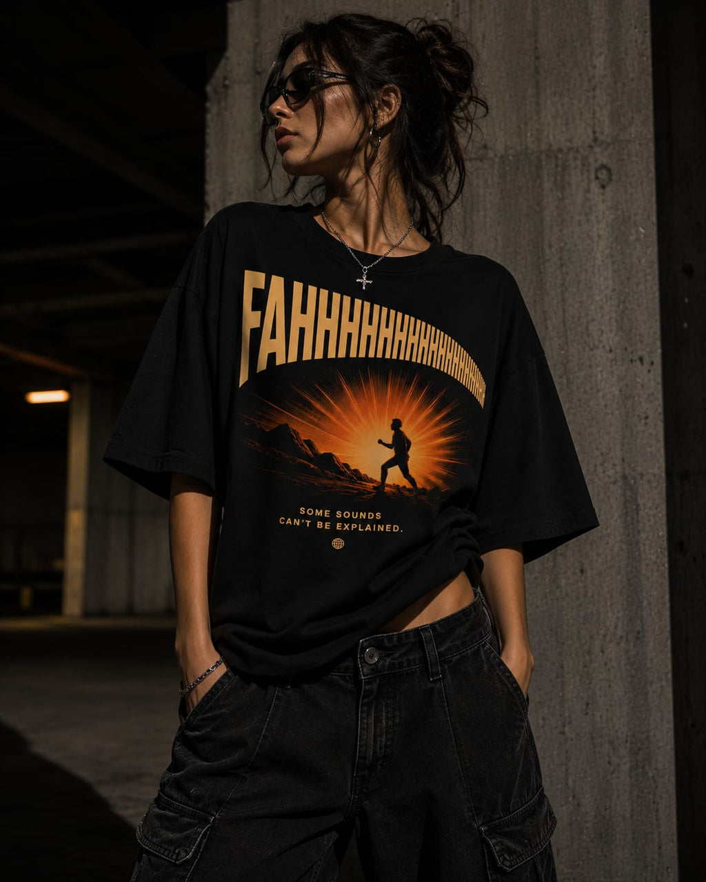 Fahhhhh Meme Unisex Oversized Standard T-Shirt